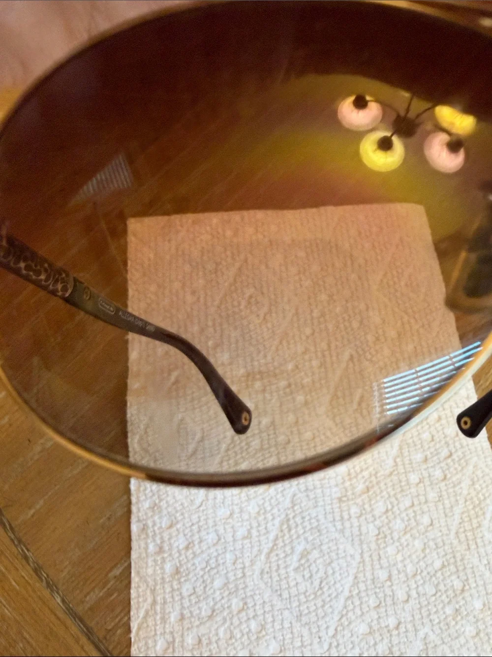 Coach ALLEGRA Gold Frame Sand is the color Aviator Sunglasses with Brown Lenses